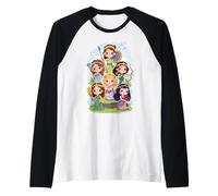 Déesse grecque mignonne mythologie de l'ascendance grecque pour filles Manche Raglan