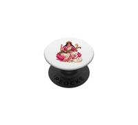 Déesse hindoue Saraswati Lotus Indien Art PopSockets PopGrip Adhésif