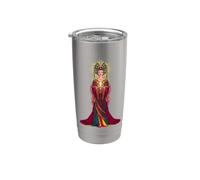 Déesse japonaise Amaterasu Gobelet isotherme en acier inoxydable double paroi