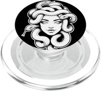 Déesse Méduse, Joli Serpent PopSockets PopGrip pour MagSafe