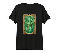 Déesse mythologique des Cheveux de Serpent féministe Moderne Medusa T-Shirt Haut de Gamme
