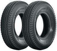 Deestone Lot de 2 pneus 4.80-8 renforcés 6PR pneus 71J compatibles avec roue de chariot de remorquage de bateau