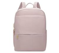 DEEVORCA Femmes Mode Sac à Dos 14 Pouces Ordinateur Portable avec Compartiment Décontracté Travail Sacs À Bandoulière Voyage Achats Nylon D'école Anti-vol Entreprise Sacs à Dos Rose