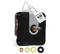 DEEWISH Grande Horloge Murale de Rechange 12888, axe en I, pièces d'horloge à Couple élevé, mécanisme d'horloge à Quartz, Fonctionne avec Piles (DW-12888-I, Aiguilles Non incluses)