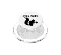 Deez Nuts Écureuil Amusant Tenant Une Noix Animal Mignon PopSockets PopGrip pour MagSafe