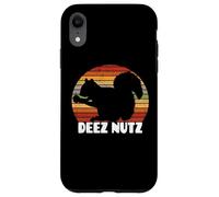 Deez Nutz Nutcracker Squirrel Gopher Chipmunk Dees Nuts Coque pour iPhone XR