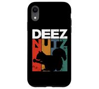 Deez Nutz Nutcracker Squirrel Gopher Chipmunk Dees Nuts Coque pour iPhone XR