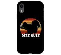 Deez Nutz Nutcracker Squirrel Gopher Chipmunk Dees Nuts Coque pour iPhone XR