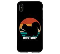 Deez Nutz Nutcracker Squirrel Gopher Chipmunk Dees Nuts Coque pour iPhone XS Max