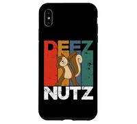 Deez Nutz Nutcracker Squirrel Gopher Chipmunk Dees Nuts Coque pour iPhone XS Max