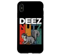 Deez Nutz Nutcracker Squirrel Gopher Chipmunk Dees Nuts Coque pour iPhone XS Max