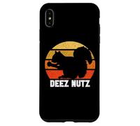 Deez Nutz Nutcracker Squirrel Gopher Chipmunk Dees Nuts Coque pour iPhone XS Max
