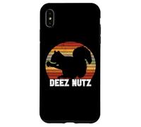 Deez Nutz Nutcracker Squirrel Gopher Chipmunk Dees Nuts Coque pour iPhone XS Max