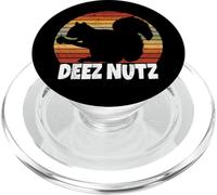 Deez Nutz Nutcracker Squirrel Gopher Chipmunk Dees Nuts PopSockets PopGrip pour MagSafe