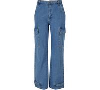 DEF Jeans cargo bleu denim, Taille 34