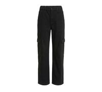 DEF Jeans cargo noir denim, Taille 25-26