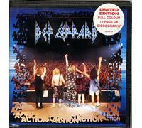 DEF LEPPARD - ACTION CD UK BLUDGEON RIFFOLA 1994 3 TRACK WITH BOOKLET IN SPECIAL BOX B/W TWO STEPS BEHIND JOES DEMO VERSION AND LOVE BITES LIVE FROM DON VALLEY STADIUM (LEPCX13)