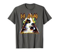 Def Leppard Hysteria Rock Music Band T-Shirt, Homme, Asphalte, 4XL