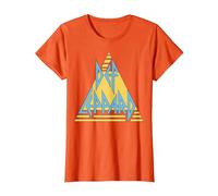 Def Leppard - Logo Pastel T-Shirt, Femme, Orange, M