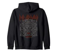 Def Leppard Love Bites Tiger Guitar Music Band Sweat à Capuche