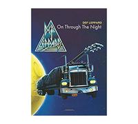 Def Leppard - On Through the Night - Drapeau - Poster en Tissu - LIVRAISON GRATUITE