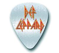 Def Leppard Pick Band Logo Pin Badge Size One Size