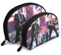 Def Leppard Sacs À Main Sur Mesure Sacs À Main Pochette Portefeuille Cosmétique Sac De Voyage Sac De Rangement En Forme De Coquillage 1 Grand Et 1 Petit