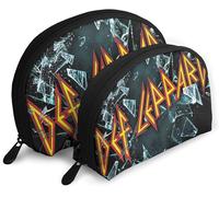Def Leppard Sacs À Main Sur Mesure Sacs À Main Pochette Portefeuille Cosmétique Sac De Voyage Sac De Rangement En Forme De Coquillage 1 Grand Et 1 Petit