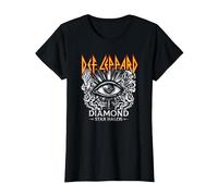 Def Leppard - Star Halos T-Shirt, Femme, Noir, XL