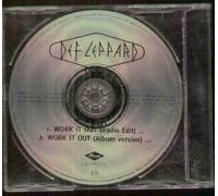 DEF LEPPARD - WORK IT OUT ( 2 track promo CD single ) - CD (not vinyl)