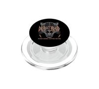 Def Tired pour Some Coffee on Me Léopard PopSockets PopGrip pour MagSafe