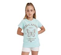 DeFacto B0675a8 T-Shirt, Aqua, 5-6 Ans Fille