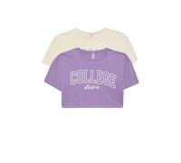 DeFacto B7795A8, T-Shirt Filles, Ecru,
