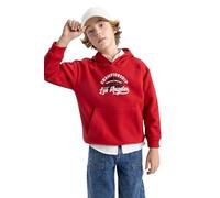 DeFacto B7821A8, Sweat à Capuche Garçons, Bordeaux,