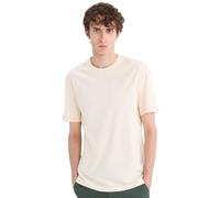 DeFacto Herren Basic Klassisches T-Shirt für Männer, Ecru, M Hommes
