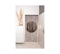 DEFACTO Rideau de porte en chenille (90 x 200 cm) - Protection contre les insectes, le camping - 100 % fabriqué en Italie - Polyvalent, facile à nettoyer, bloqueur efficace de la vue et de la chaleur