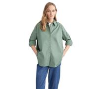 DeFacto T8735AZ T-Shirt Tunique, LT.Green, S Femme