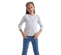 DeFacto U6810a6 Blouse, Gris, 9-10 Ans Fille
