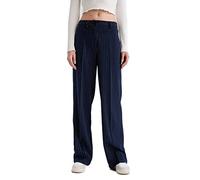 DeFacto Z8303AZ Pantalon décontracté, Navy, 36 Femme