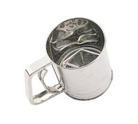 [DEFAULT] KITCHEN CRAFT STAINLESS STEEL THREE CUP TRIGGER ACTION FLOUR SIFTER