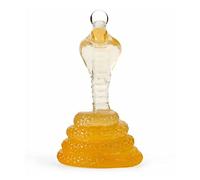DEFBOW Carafe à Whisky et à vin en Forme de Serpent King Cobra Bouteille à vin en Verre Cristal pour Scotch, Bourbon, Vodka pour décoration de la Maison Carafe à vin et Rhum