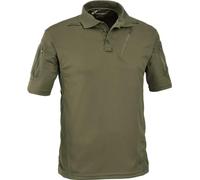 Defcon 5 Advanced Tactical Polo manches courtes avec poches en maille de polyester - Vert - Large