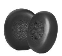 defean 45H Coussinets d'oreille de rechange en mousse compatibles avec casque Jabra 45H (Noir)