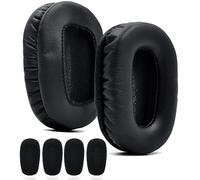 Defean B450 XT Coussinets d'oreille de Rechange en Mousse pour Micro Compatible avec Casque VXI BlueParrott B450XT B450XT B450 XT, Cuir Plus Souple, Mousse antibruit Haute densité