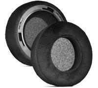 defean Coussinets de rechange compatibles avec casque de jeu filaire Corsair Virtuoso PRO avec dos ouvert, coussinets avec mousse d'isolation acoustique (velours)