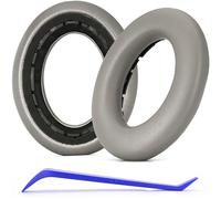 Defean Coussinets de rechange compatibles avec les casques sans fil Sennheiser Accentum/Accentum Plus, cuir souple et mousse d'isolation acoustique (doré)