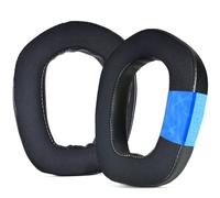 defean Coussinets de rechange en gel rafraîchissant compatibles avec casque sans fil Logitech Zone Vibe 100/125, G435 Lightspeed avec mousse d'isolation acoustique confortable