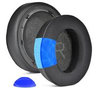 defean Coussinets de rechange en gel rafraîchissant compatibles avec les casques Anker Space Q45 à réduction active du bruit, mousse d'isolation acoustique haute densité