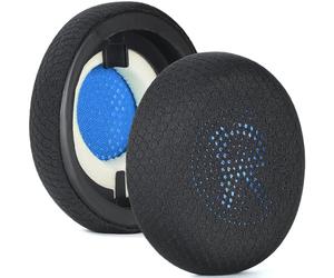 defean Coussinets de rechange en maille pour casque sans fil Jabra Evolve2 65 (65MS, 65UC USB), Evolve2 40 (40UC, 40MS USB) et Elite 45H On-Ear Wireless Headset