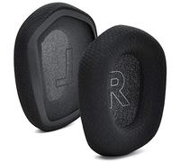 Defean Coussinets de Rechange en Tissu et Mousse à mémoire de Forme, compatibles avec Le Casque de Jeu sans Fil Logitech G733 G 733 Lightspeed (Noir)
